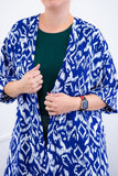 Kimono Brasil – Oversized com Manga Ampla em Crepe - Naguirre Shop