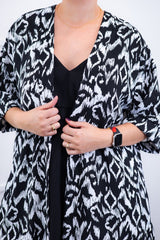 Kimono Brasil – Oversized com Manga Ampla em Crepe - Naguirre Shop