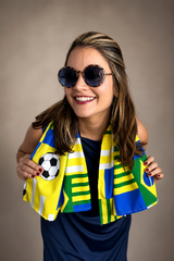 Lenço Pescoço Brasil