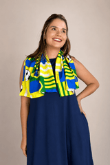 Lenço Pescoço Brasil - Naguirre Shop
