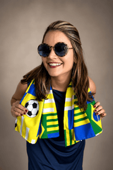 Lenço Pescoço Brasil - Naguirre Shop