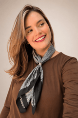 Lenço Pescoço com Anel - Naguirre Shop