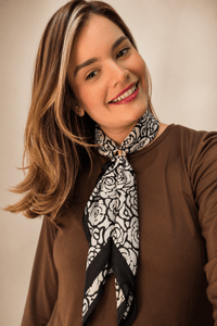 Lenço Pescoço com Anel - Naguirre Shop