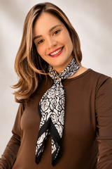 Lenço Pescoço com Anel - Naguirre Shop