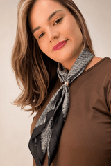 Lenço Pescoço com Anel - Naguirre Shop