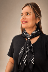 Lenço Pescoço com Anel - Naguirre Shop