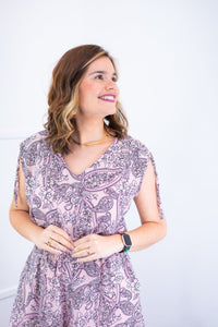 Macacão Caribe - Pantalona em Crepe com Decote V - Naguirre Shop