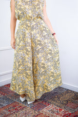 Macacão Caribe - Pantalona em Crepe com Decote V - Naguirre Shop