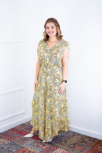 Macacão Caribe - Pantalona em Crepe com Decote V - Naguirre Shop