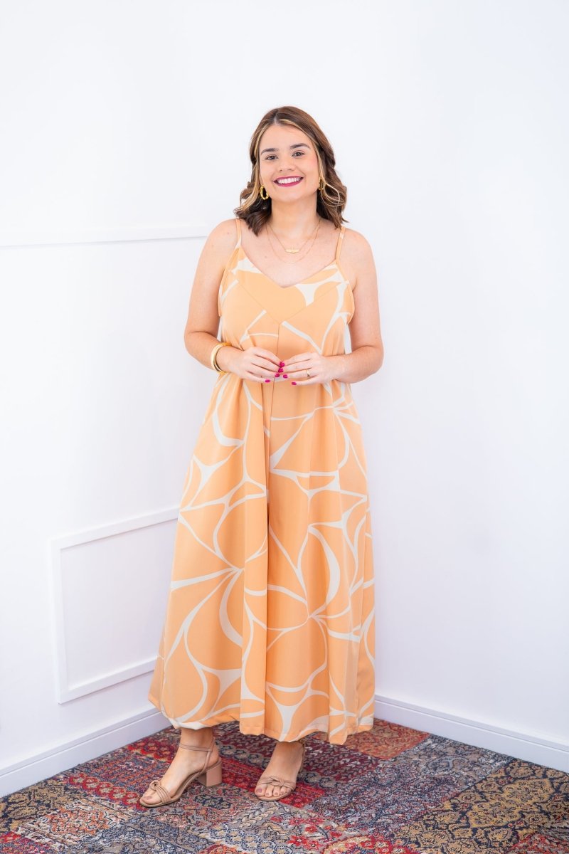 Macacão Grécia – Pantalona em Crepe com Alça Ajustável - Naguirre Shop