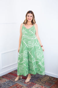 Macacão Grécia – Pantalona em Crepe com Alça Ajustável - Naguirre Shop