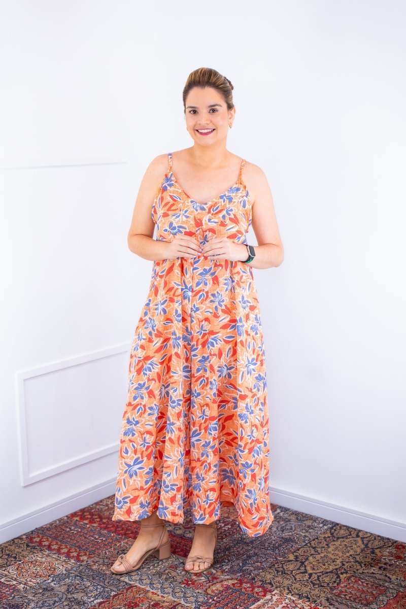 Macacão Grécia – Pantalona em Crepe com Alça Ajustável - Naguirre Shop