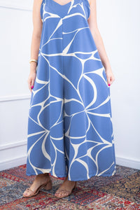 Macacão Grécia – Pantalona em Crepe com Alça Ajustável - Naguirre Shop