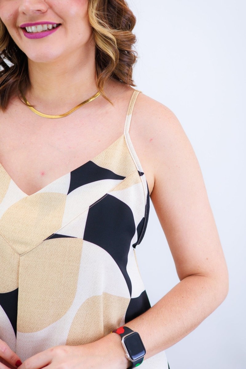 Macacão Grécia – Pantalona em Crepe com Alça Ajustável - Naguirre Shop