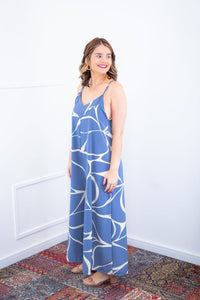 Macacão Grécia – Pantalona em Crepe com Alça Ajustável - Naguirre Shop