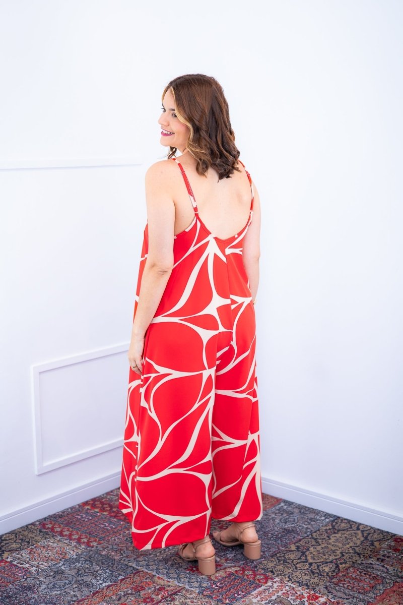 Macacão Grécia – Pantalona em Crepe com Alça Ajustável - Naguirre Shop