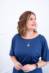 Macacão Isadora - Manga Japonesa com Calça Pantalona - Naguirre Shop