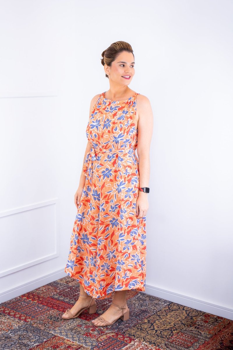 Macacão Maldivas – Pantalona em Crepe com Amarração - Naguirre Shop