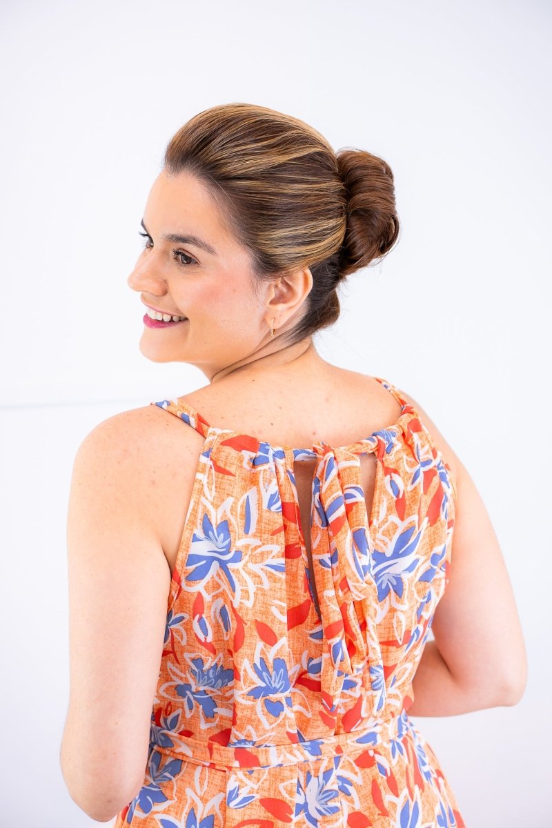 Macacão Maldivas – Pantalona em Crepe com Amarração - Naguirre Shop