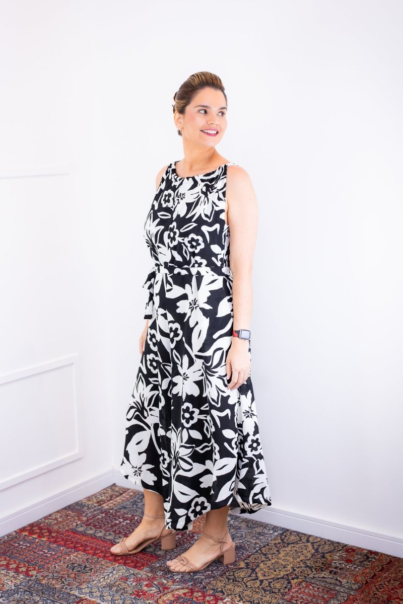 Macacão Maldivas – Pantalona em Crepe com Amarração - Naguirre Shop