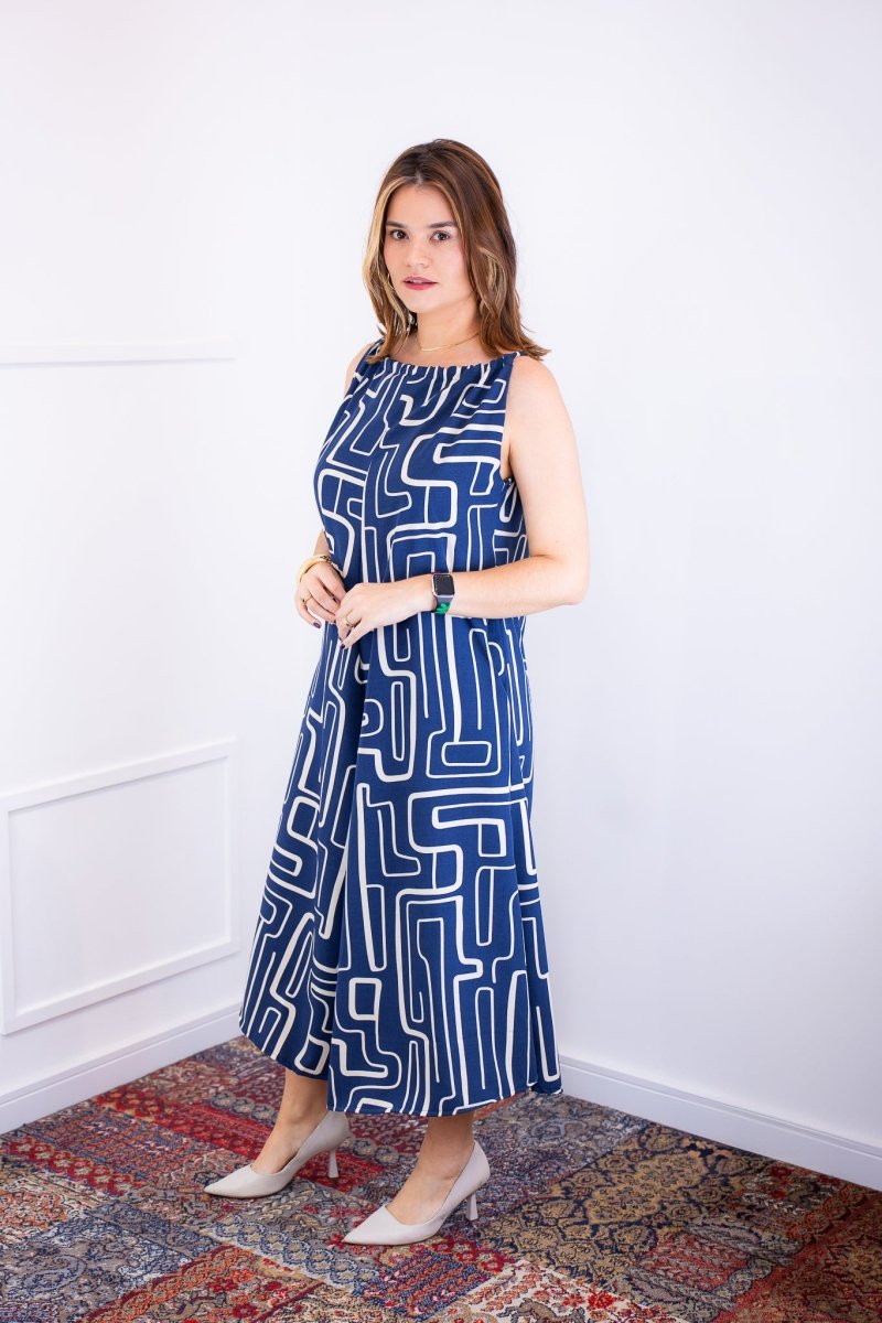 Macacão Maldivas – Pantalona em Crepe com Amarração - Naguirre Shop