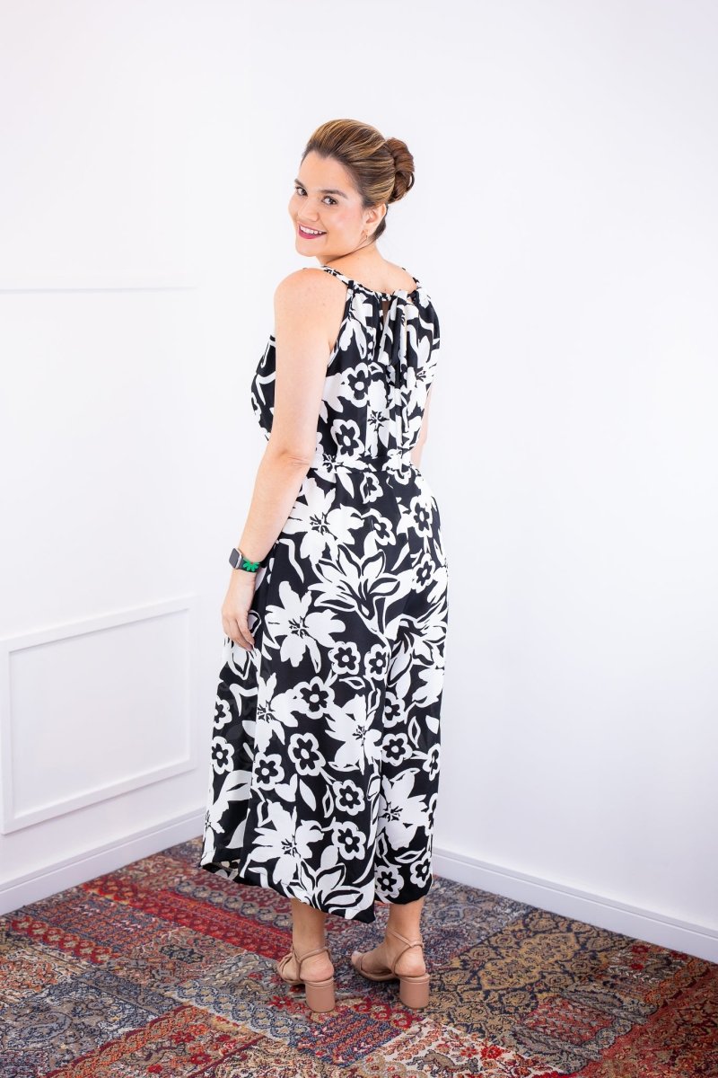 Macacão Maldivas – Pantalona em Crepe com Amarração - Naguirre Shop