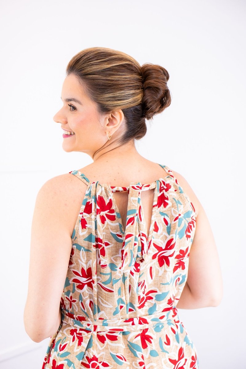 Macacão Maldivas – Pantalona em Crepe com Amarração - Naguirre Shop