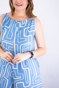 Macacão Maldivas – Pantalona em Crepe com Amarração - Naguirre Shop