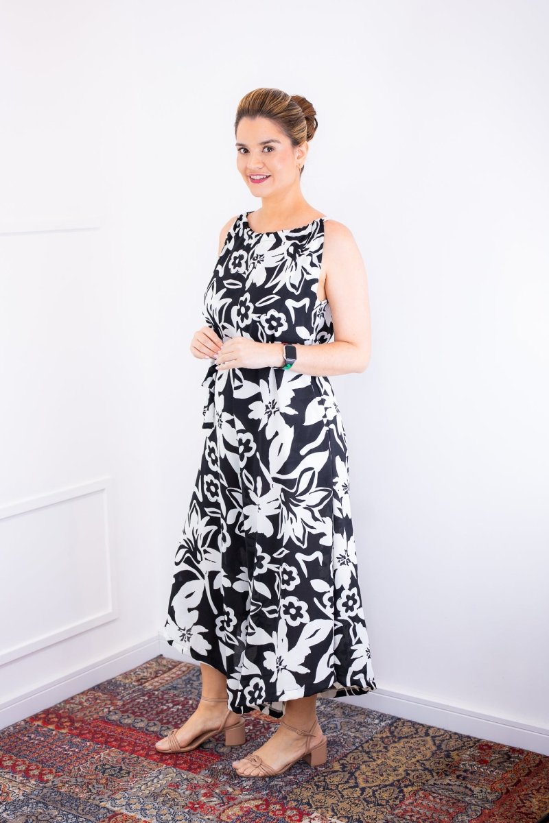 Macacão Maldivas – Pantalona em Crepe com Amarração - Naguirre Shop