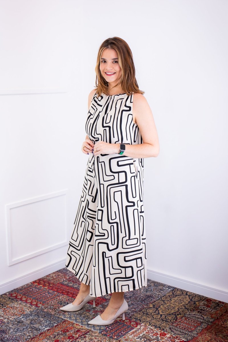 Macacão Maldivas – Pantalona em Crepe com Amarração - Naguirre Shop