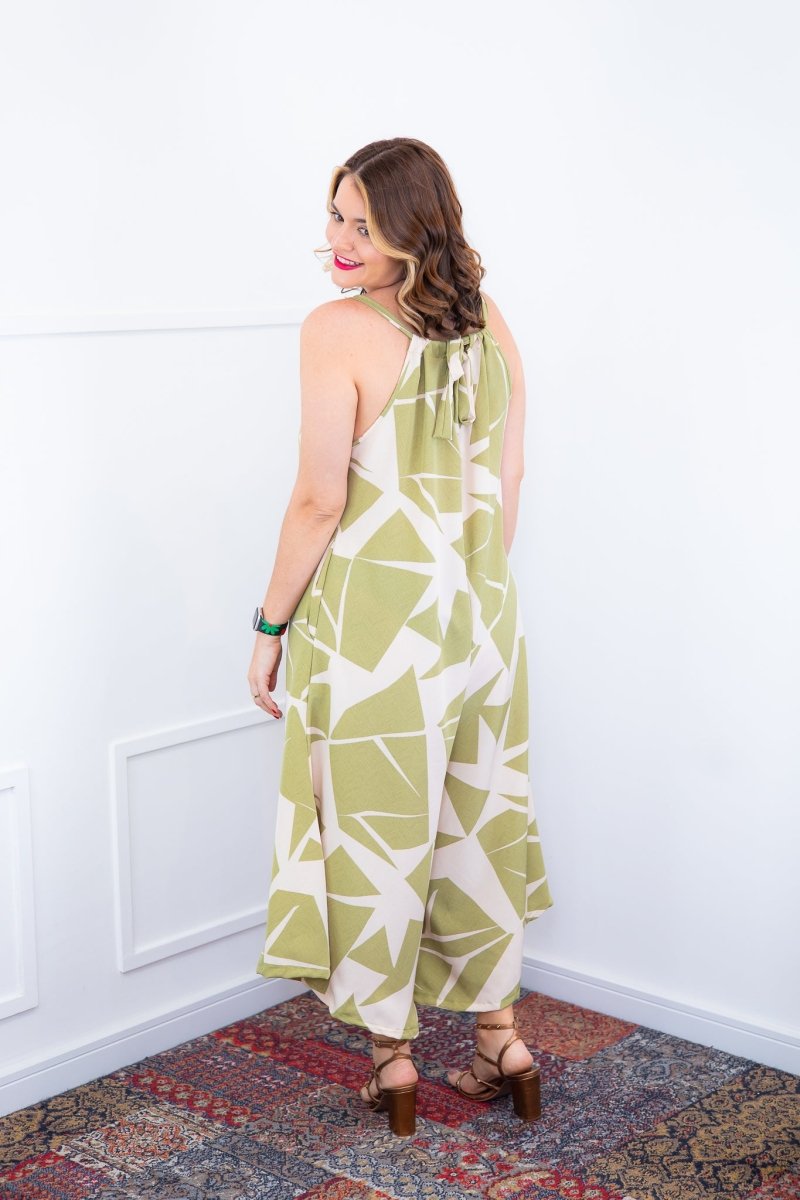 Macacão Maldivas – Pantalona em Crepe com Amarração - Naguirre Shop