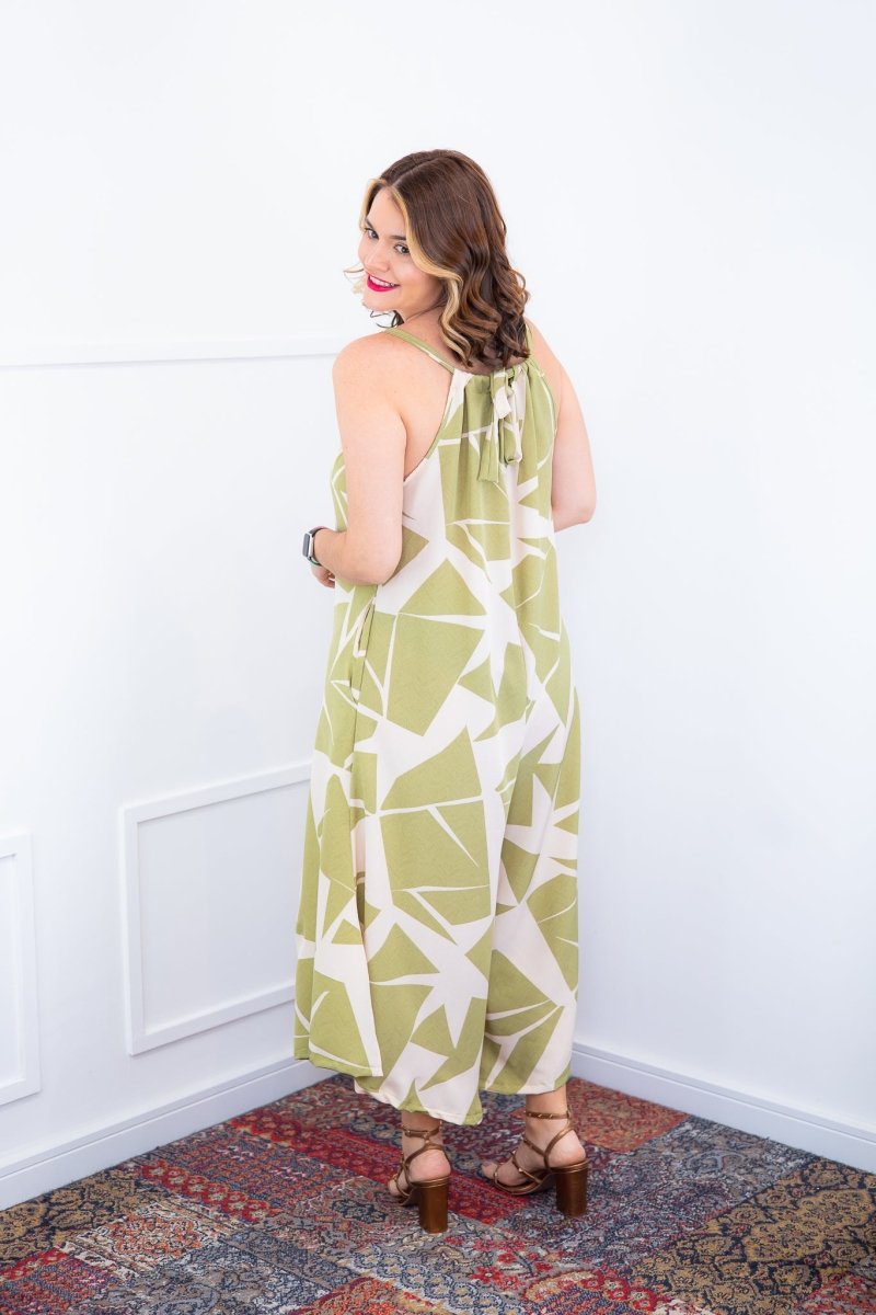 Macacão Maldivas – Pantalona em Crepe com Amarração - Naguirre Shop