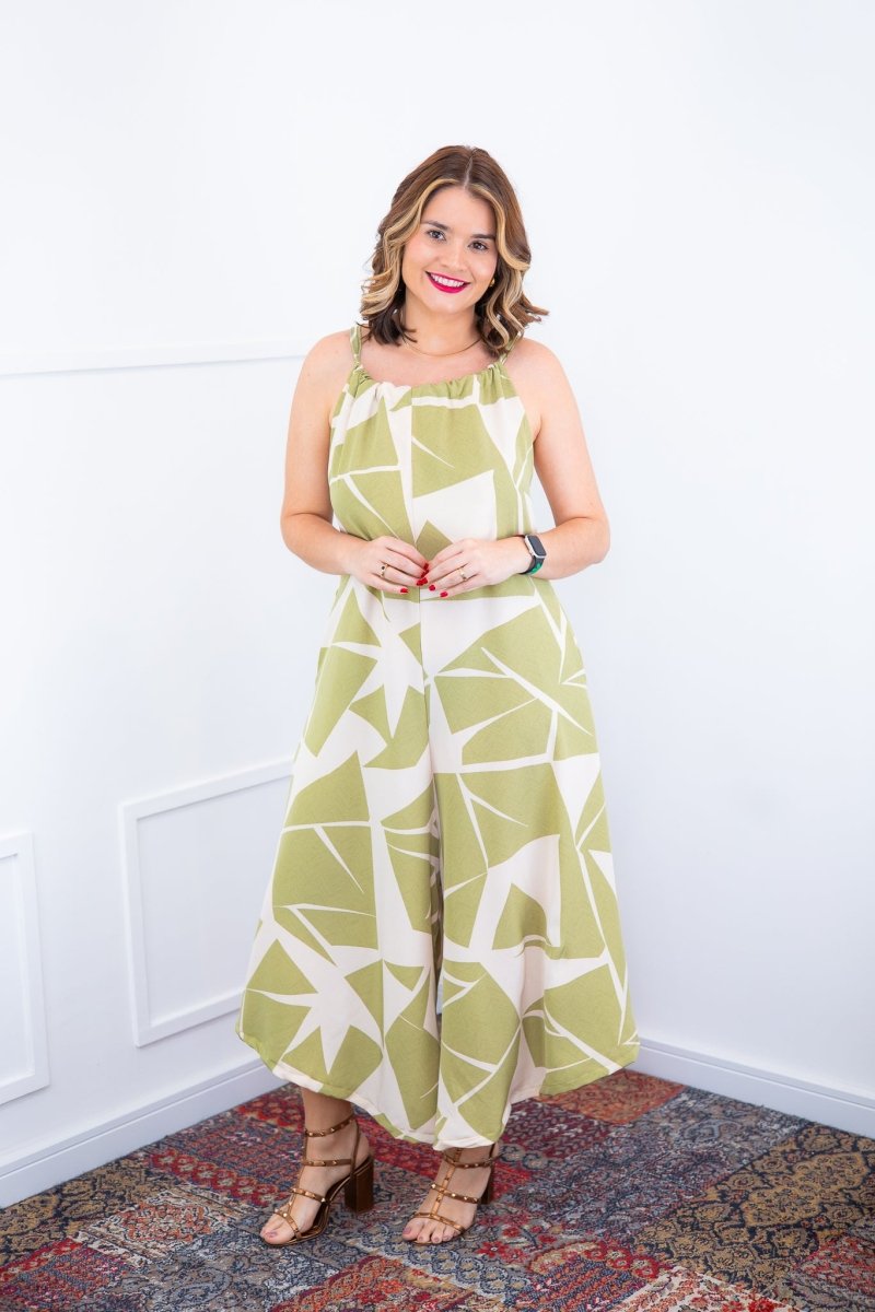 Macacão Maldivas – Pantalona em Crepe com Amarração - Naguirre Shop
