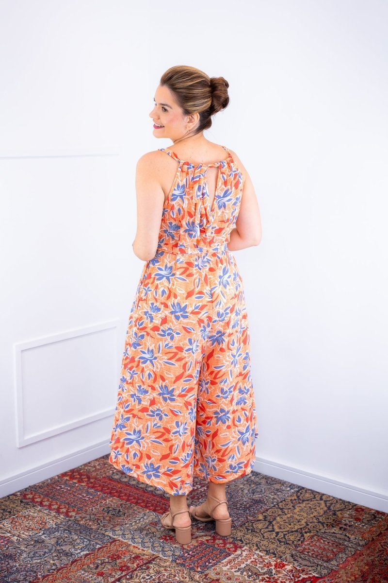 Macacão Maldivas – Pantalona em Crepe com Amarração - Naguirre Shop