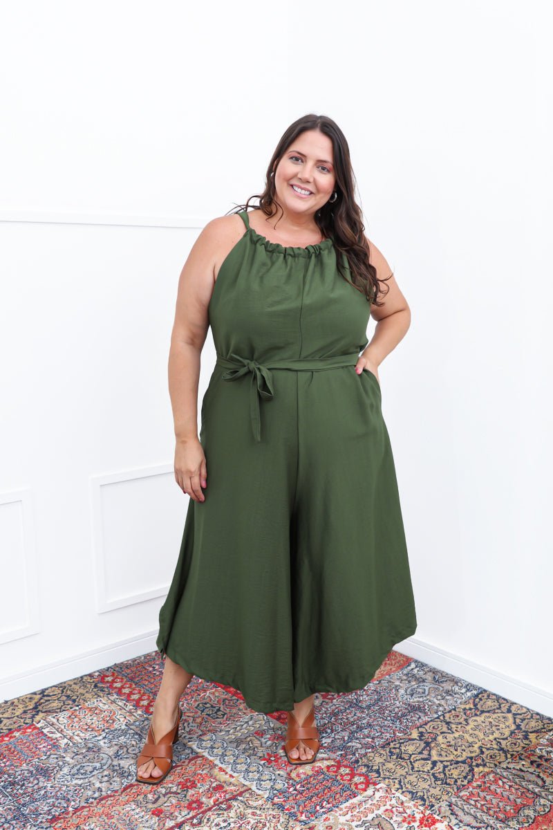 Macacão Maldivas – Pantalona em Viscomida com Amarração - Naguirre Shop