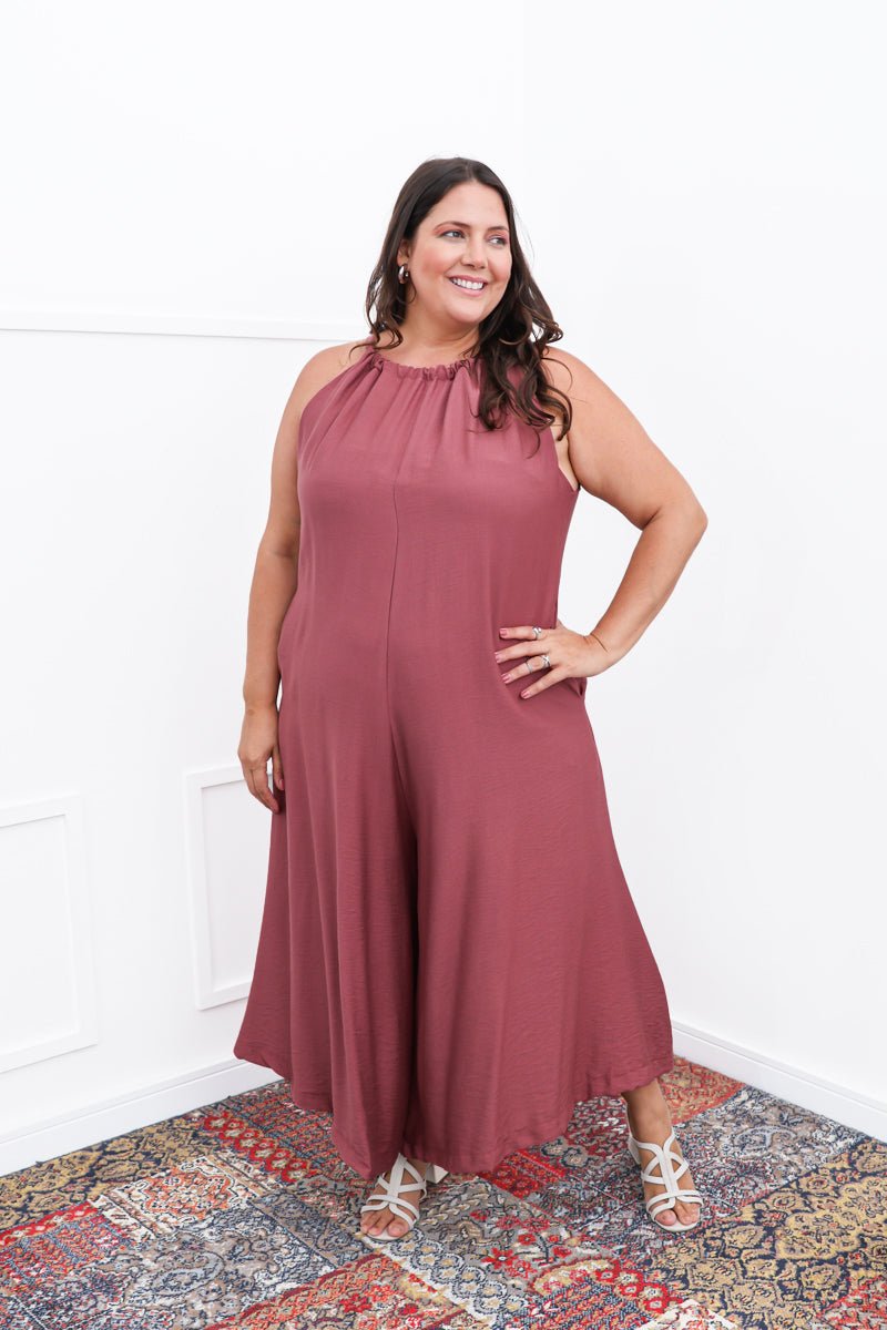 Macacão Maldivas – Pantalona em Viscomida com Amarração - Naguirre Shop