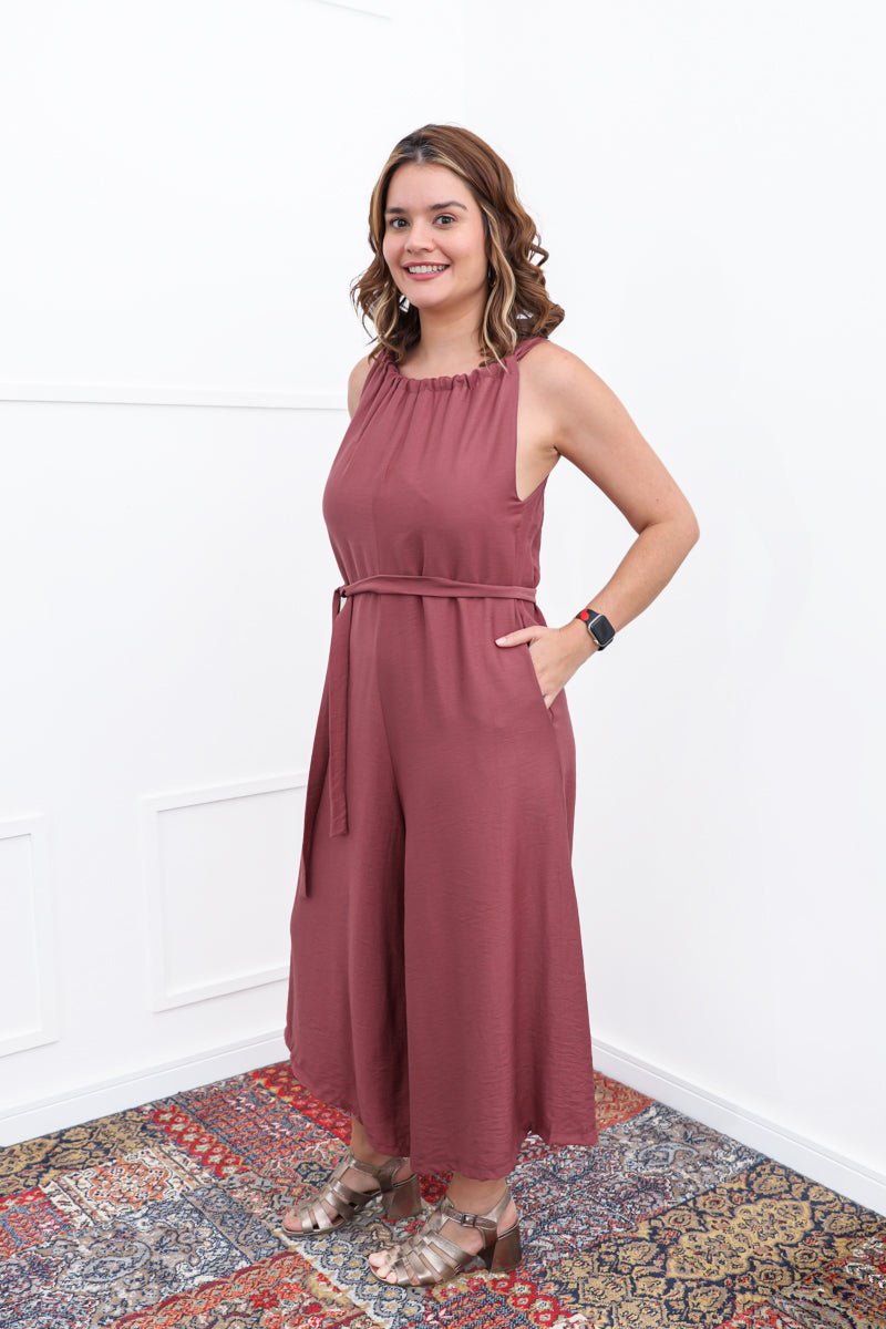 Macacão Maldivas – Pantalona em Viscomida com Amarração - Naguirre Shop