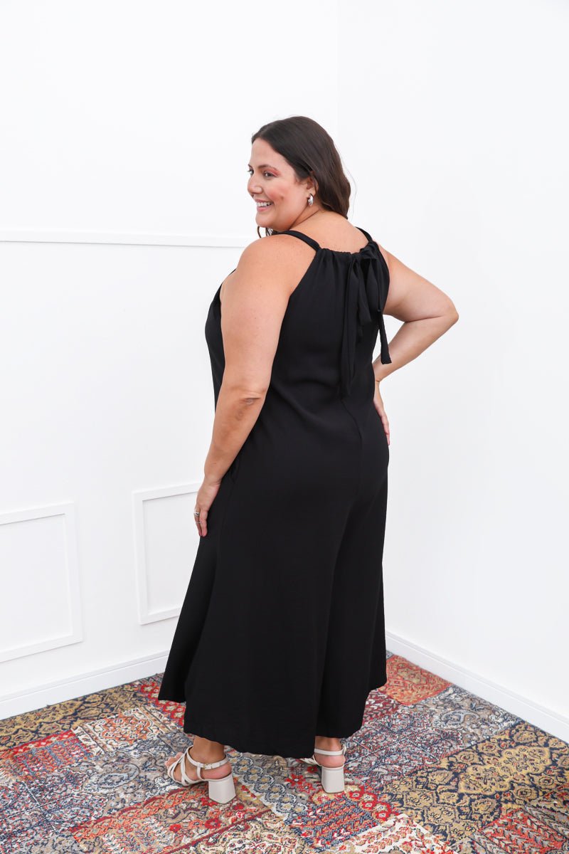 Macacão Maldivas – Pantalona em Viscomida com Amarração - Naguirre Shop