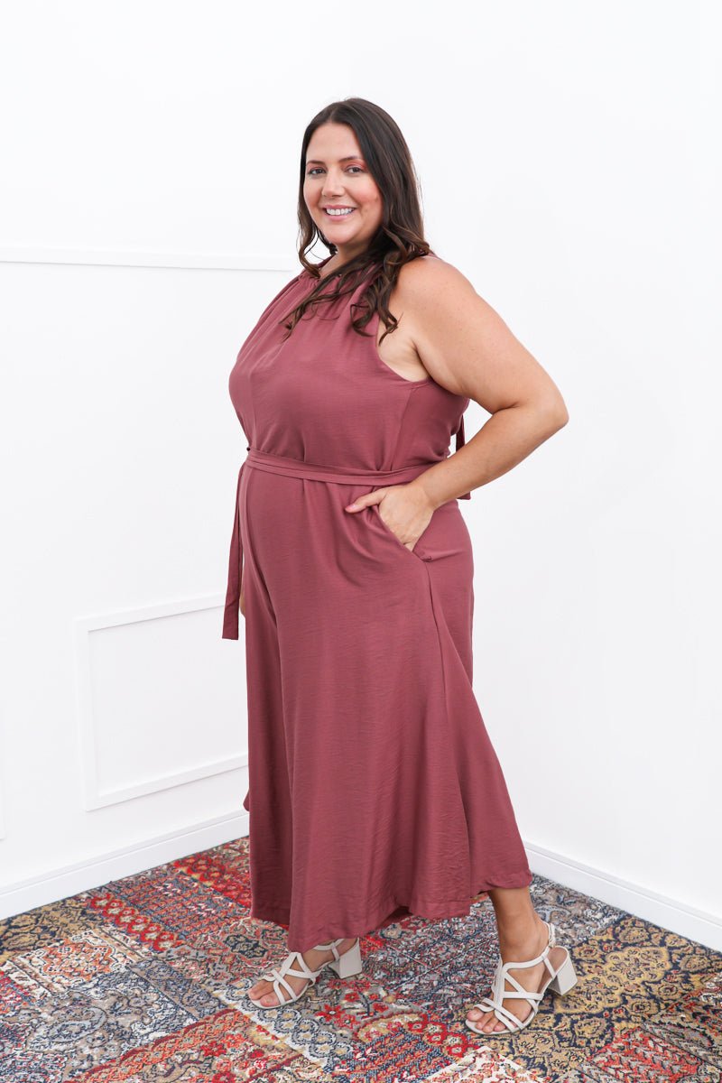 Macacão Maldivas – Pantalona em Viscomida com Amarração - Naguirre Shop