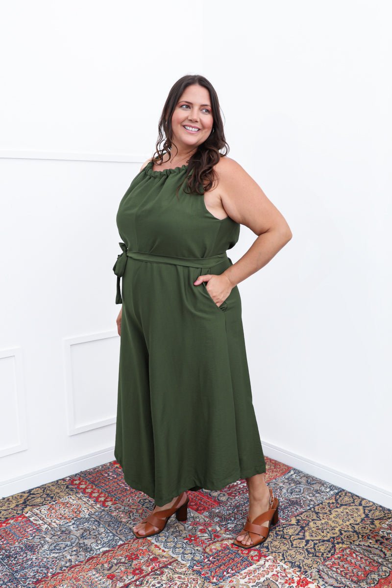 Macacão Maldivas – Pantalona em Viscomida com Amarração - Naguirre Shop