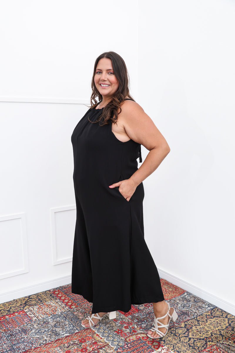 Macacão Maldivas – Pantalona em Viscomida com Amarração - Naguirre Shop