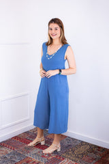 Macacão Soul - Regata Pantacourt em Viscolycra - Naguirre Shop