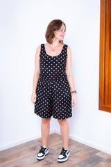 Macaquinho Dani - Regata com Bolsos Midi em Malha Confort - Naguirre Shop