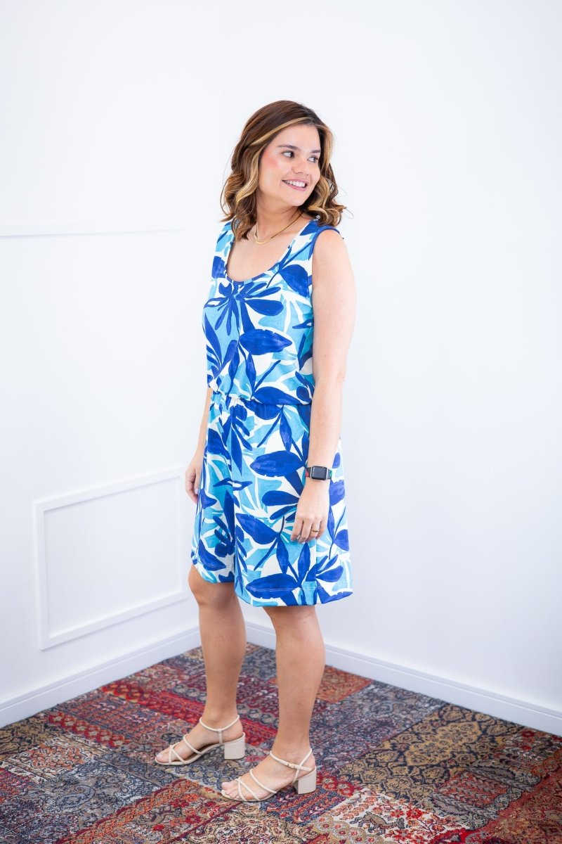 Macaquinho Dani - Regata com Bolsos Midi em Malha Confort Deluxe - Naguirre Shop