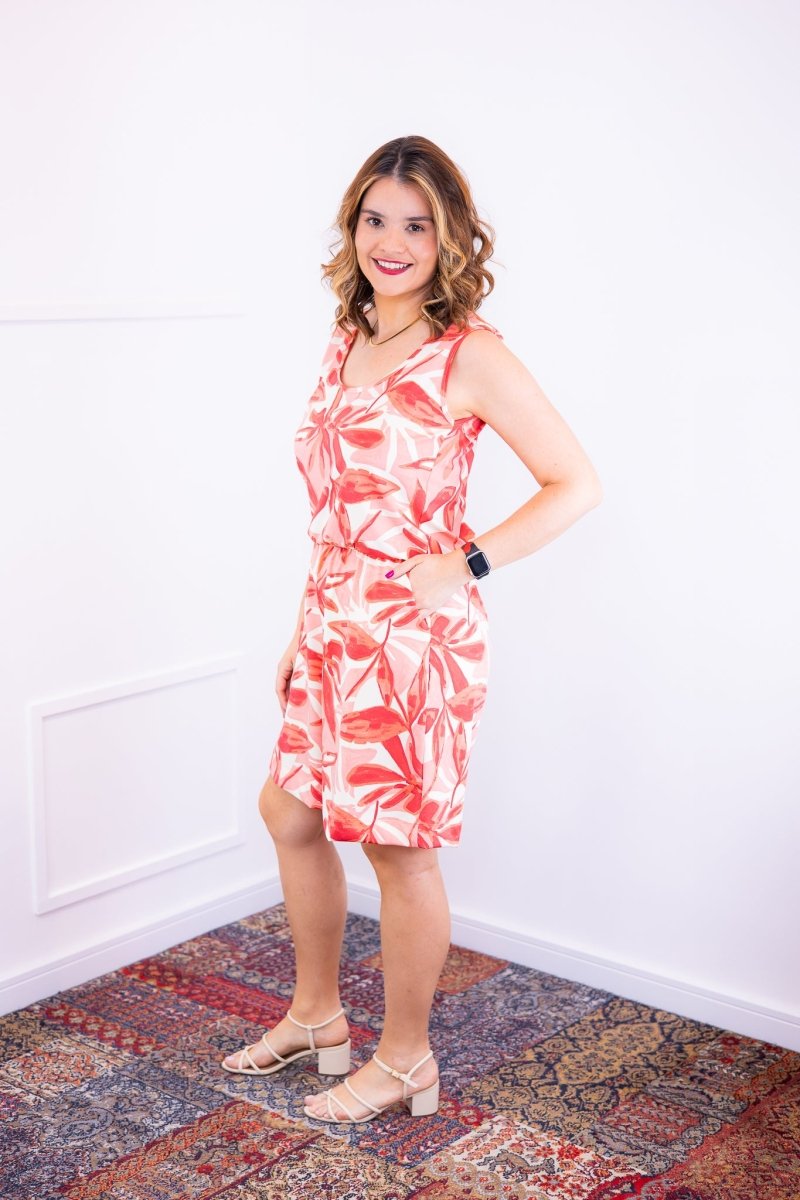 Macaquinho Dani - Regata com Bolsos Midi em Malha Confort Deluxe - Naguirre Shop