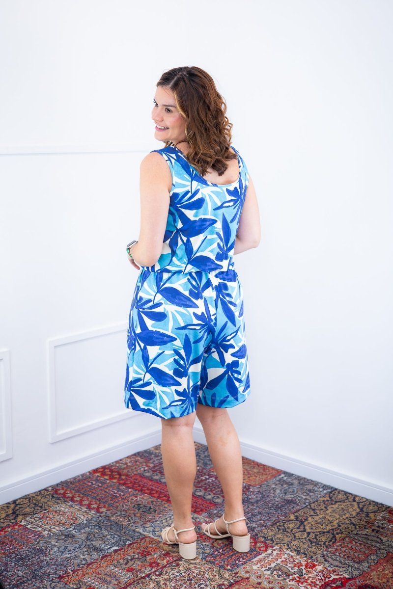 Macaquinho Dani - Regata com Bolsos Midi em Malha Confort Deluxe - Naguirre Shop