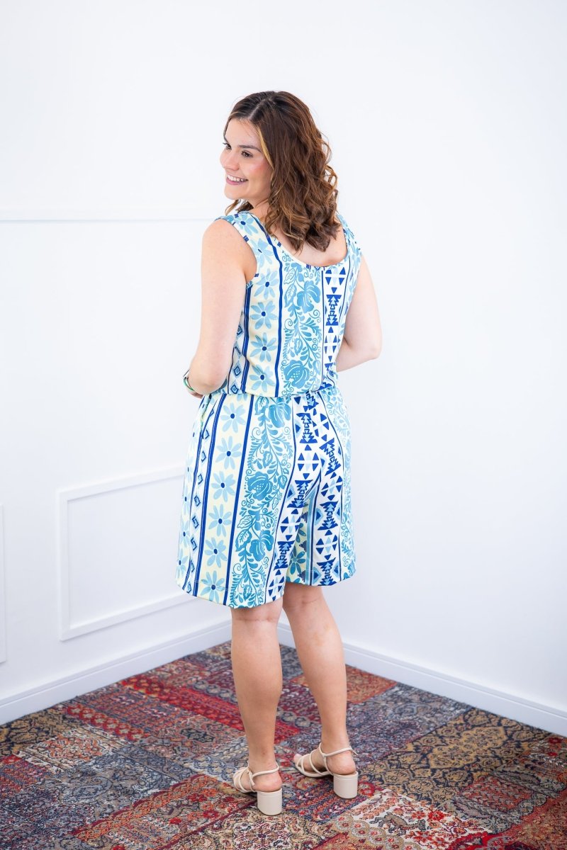 Macaquinho Dani - Regata com Bolsos Midi em Malha Confort Deluxe - Naguirre Shop