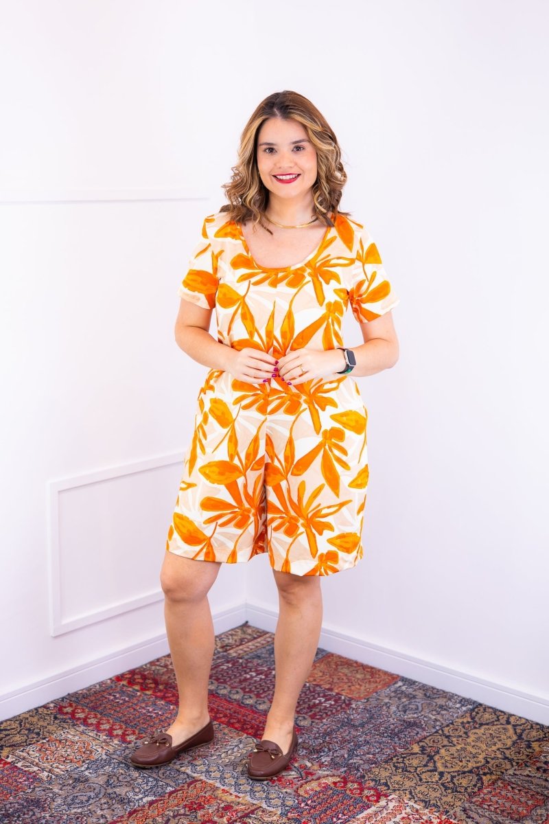 Macaquinho Jade - Midi com Mangas em Malha Confort Deluxe - Naguirre Shop