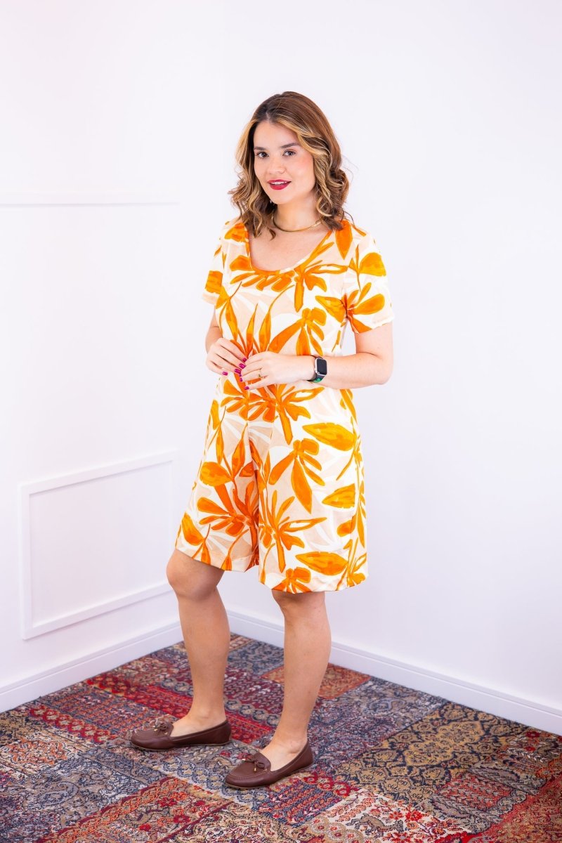 Macaquinho Jade - Midi com Mangas em Malha Confort Deluxe - Naguirre Shop