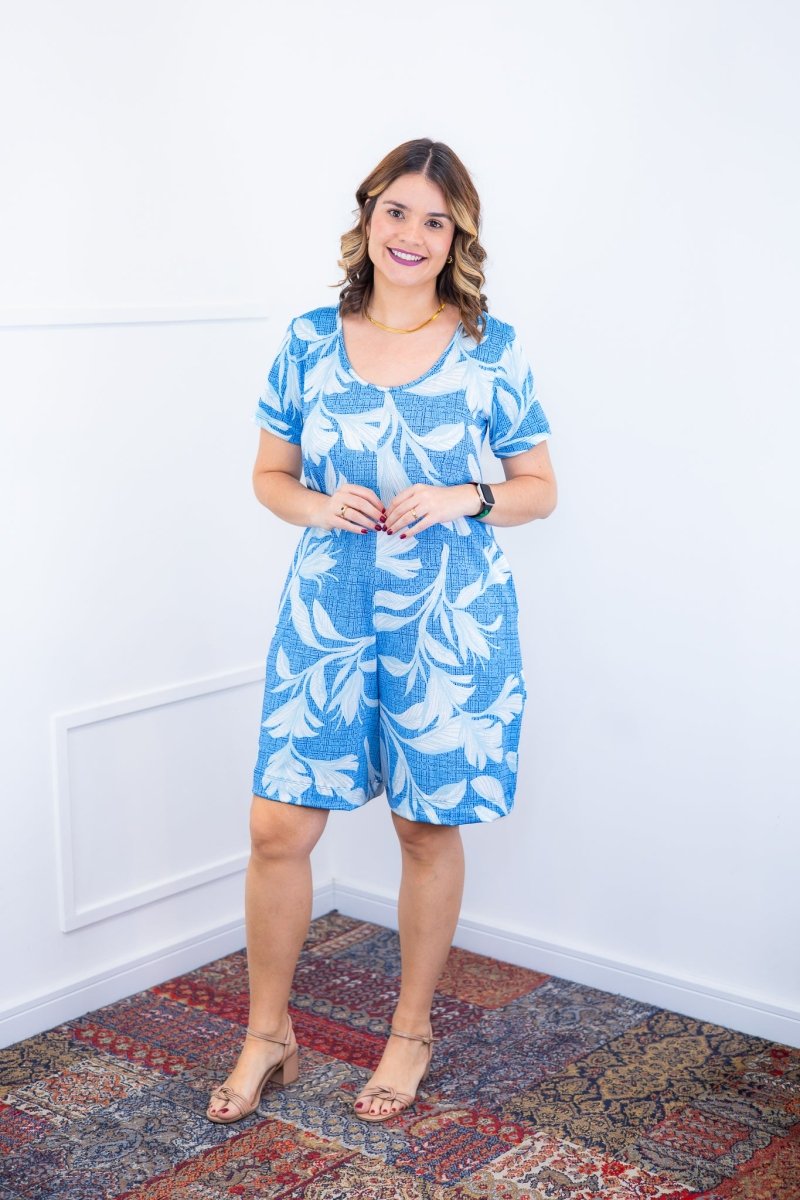 Macaquinho Jade - Midi com Mangas em Malha Confort Deluxe - Naguirre Shop